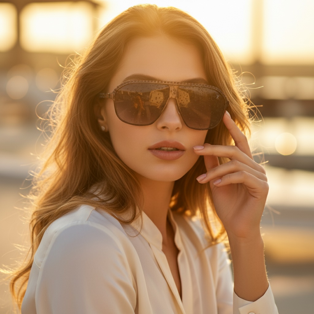 عینک آفتابی زنانه لاکچری پولاریز مدل 1357 فریم تیره  عینک آفتابی زنانه لاکچری پولاریز مدل 1357 فریم تیره