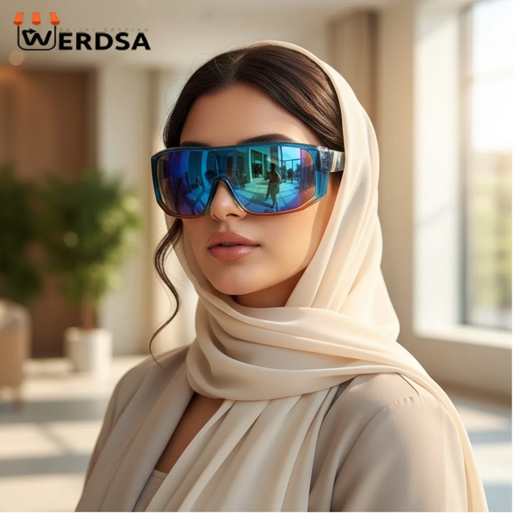 عینک آبی آینهای 1419 درخشش بیحد برای استایل و اسکی عینک آبی آینهای 1419 درخشش بیحد برای استایل و اسکی